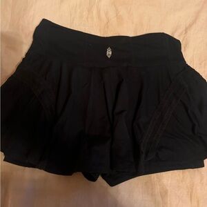 Black free people movement skirt